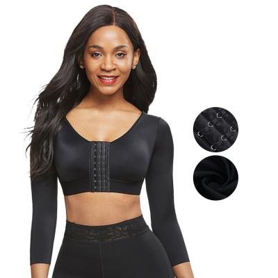 China WAISTDEAR Women's Long Sleeve Bra for Postpartum Compression and Butt Lifting for sale