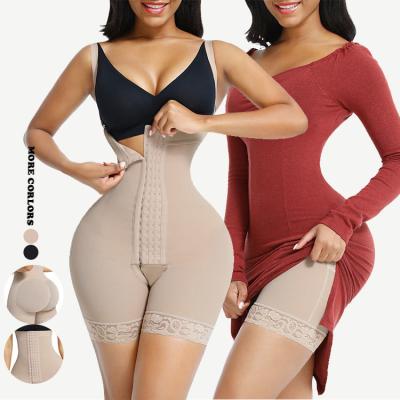 China HEXIN Hoge taille Buckle Buik Control Shapewear voor vrouwen S-6XL Geslacht Vrouwen Te koop