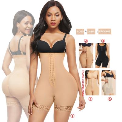 China Fajas Colombianas Reductora Terugvordering na de bevalling Bodysuit Buikbeheersing SHAPEWEAR Body Shapers Gordel Te koop