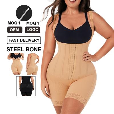 China HEXIN High Waist Tummy Control Butt Lifter Body Shaper for Women 10000 Quantity Fajas for sale