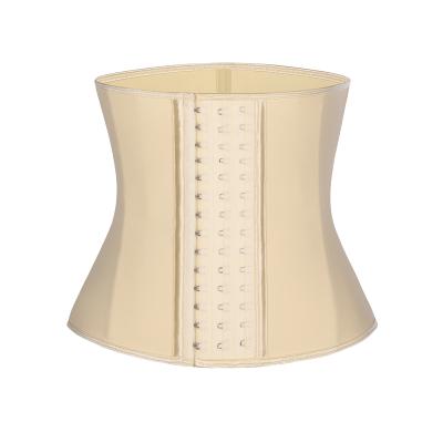 China Adjustable Hooks Tummy Control Latex Waist Trainer Corset for Women Slim Body Shaper for sale