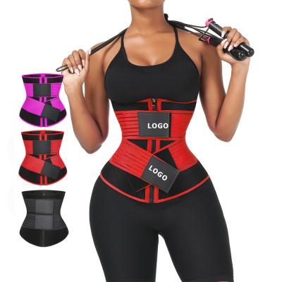 China HEXIN private label high waist sport suana Neoprene slimming shapewear Waist Trainer for sale