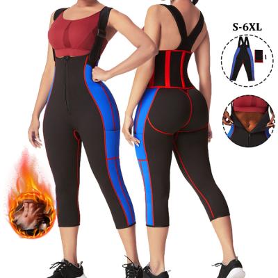 China High Waist Fitness Leggings Bodysuits for Women Custom Logo Slim Shapers by HEXIN 2021 for sale