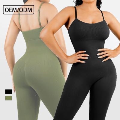 China 2023 Women's Yoga Tummy Control Jumpsuit for Slimming and Other Fitness Activities for sale