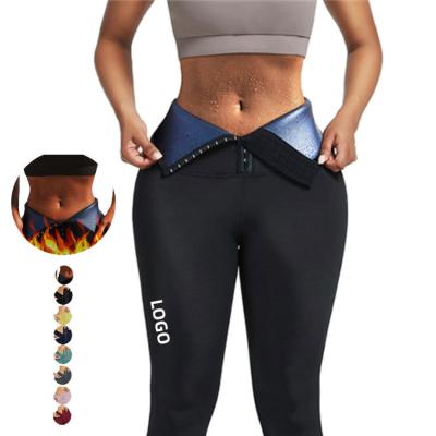 China High waist trainer leggings for women sport leggings gym wear fitness neoprene suana for sale