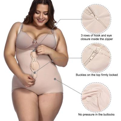 China Standaarddikte Shapewear 5XL HEXIN Vrouwen Buik Control Slimming Body Shaper Bodysuit Te koop