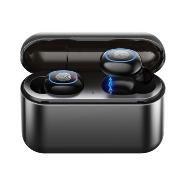 China Auriculares de carga inalámbricos de control de tacto de la caja de Mini Earbuds 2600mAh de los auriculares de Tws Bluetooth de Tws del auricular de la prenda impermeable de los auriculares biauriculares de los auriculares de botón en venta