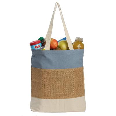 China Ruthbag Handled Reusable Grocery Bags Sturdy Color Cotton Canvas Empty Shopping Totes for sale