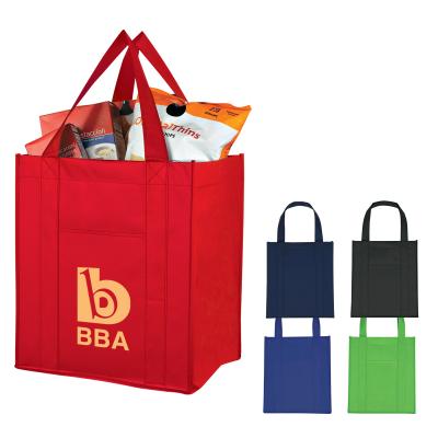 China Handled Ruthbag MATTE LAMINATED NONWOVEN CUSTOMER PACKING BAG for sale