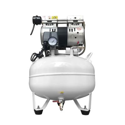 China AliGan Dental Equipment AliGan Oil Free China Supplier Quiet Silent Mini 240V Air Compressor For Dental Chair Unit for sale