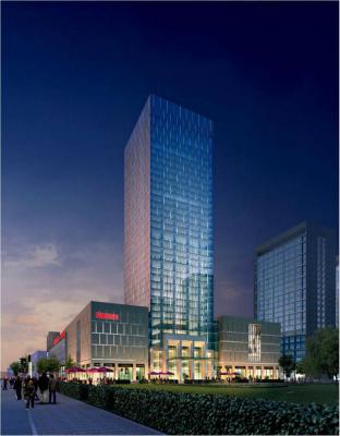 China Hotel China Duowei High Rise Steel Structure Building For Hotel Or Supermarket for sale