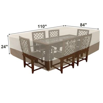 China Cooking / Baking / Waterproof Barbecue Furniture Rectangular Cover For Outdoor Garden Furniture for sale