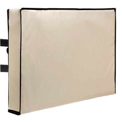 China Custom High Quality Anti-UV Waterproof Outdoor TV Cover Flat Panel TV Cover for sale