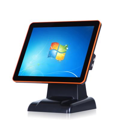 China 15 Inch Windows10 True Flat Touch Screen All In One 64G Cash Register/POS Terminal/POS System for sale