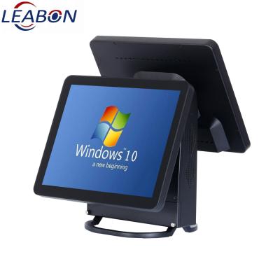 China New Products 15 Inch Touch Screen Dual POS Terminal 15