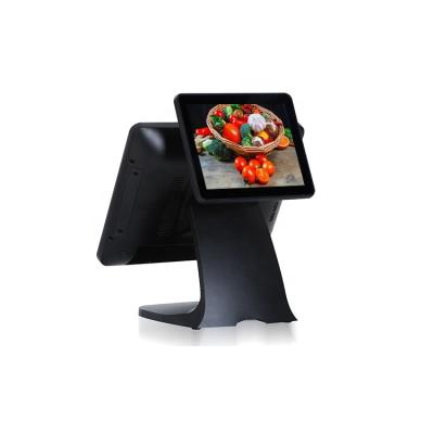 China Cash register in restaurants / one-stop system double screen / 9.7INCH touch device POS retail sales factory display up to / POS for sale