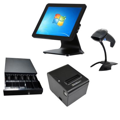 China W7 Rack Monitor POS System Restaurant Cash Up To POS For Bar And Restaurant 15 Inch Displaying POS Systems for sale