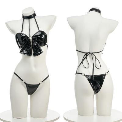 China Role-playing sexy Anime neck slit backless bikini lacquer bow hanging gift set SAILOR MOON Tsukino Usagi cosplay sexy bikini for sale