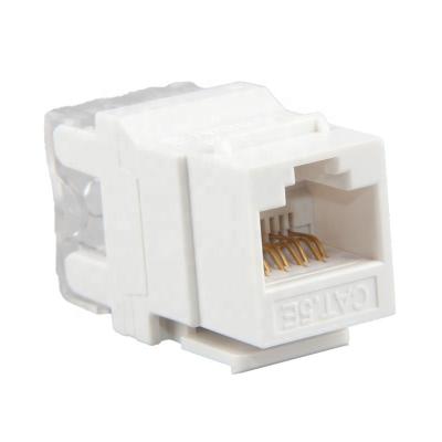 China ABS/PC Amp RJ45 CAT5E UTP Keystone Jack Connector for sale