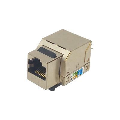 China Cat5E /Cat6 Network Jack STP /FTP RJ45 Keystone Connector for sale