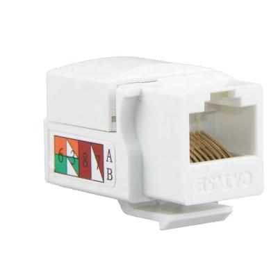 China ABS/PC RJ45 Ethernet Jack Cat 6 Keystone Connector for sale