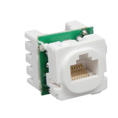 China Keystone PCB RJ45 Network Jack Match To Clipsal Switch Socket for sale