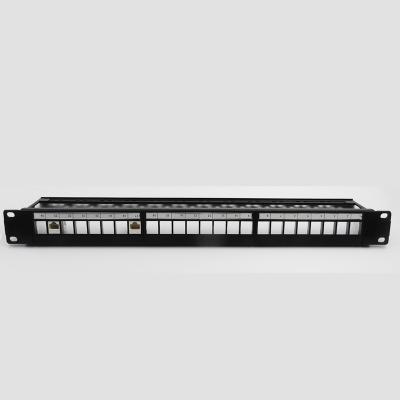 China OEM metal and plastic 12 16 18 24 48 Yueqing competitive price rj45 d link patch panels for sale