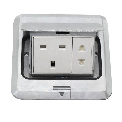 China Residential / General Purpose OEM Waterproof Hidden Floor Outlet Box Automatic Type Standard Grounding Outlet in Yueqing Residential / General Purpose for sale