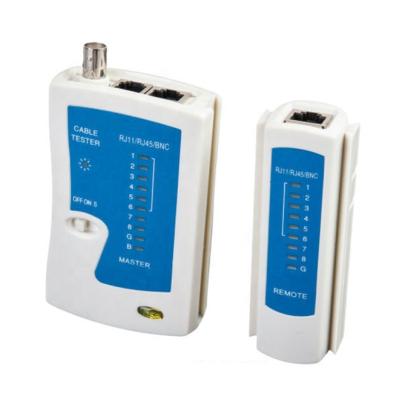 China Yueqing tester low price cat5 rj45 network lan length cable tester meter for sale