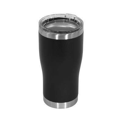 China Viable Wholesale Vacuum Insulated Outdoor Travel Mugs Stainless Steel Wall Beer Tumbler Double Coffee Mug With Lid for sale