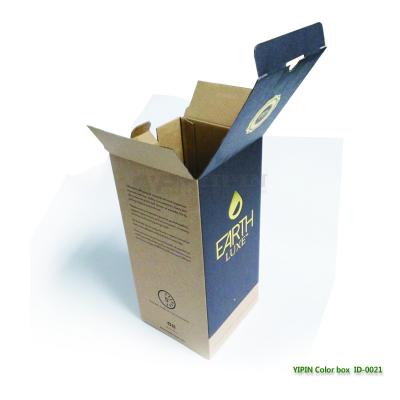 China Wholesale Recycled Offset Printing Kraft Paper Box Packaging For Wine for sale