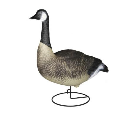 China Hunting Ornament Wholesale Simulation Full Body Garden Sentinel Canada Goose Decoys With Movable Stand 6 Packs With Metal Support Stand for sale