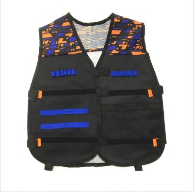 China Nylon/PA Adjustable Elite Padded Tactical Vest in Blue with Storage Pouch for Nerf N-Strike Elite Series Blasters Kid Toy Play for sale