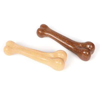 China Molar Toy Pet Bite-Resistant Wear-Resistant Interactive Training Solid Teeth Molar Stick Bone Beef Bone Flavor for sale