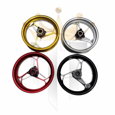 China Motorcycle Front Rear Modified Wheel Rims Aluminum Alloy With Disc Brake Aluminum Alloy For 17 Inch Gold Sets Color Exterior Aluminum Hardware for sale