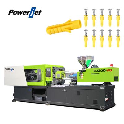 중국 Plastic Injection Molding Equipments Wall Bolt Plug Screw Plastic Cover Making Machine 판매용