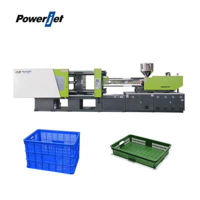 China Powerjet Manufacturing High Quality Fruit Basket Plastic Injection Machines zu verkaufen