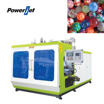 China 5L Hdpe Plastic Bottle Blow Moulding Making Machine Two Colors Toy Seaball for sale