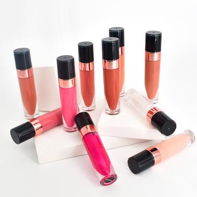 China Wholesale Sunscreen No Logo Lip Gloss Velvet Lip Gloss Moisturizer Liquid Lipstick Lip Gloss for sale