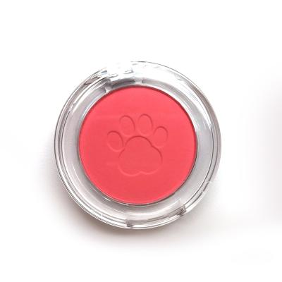 China Hot Selling Simple Color Palette Waterproof Sunscreen Blush Face Cheek Pressed Powder Blush OEM Blusher Palette Private Label for sale