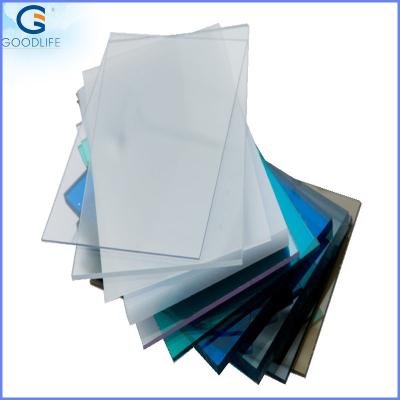 China Strong GoodLife factory roofing flat pegamento Para policarbonato polycarbonate sheet for tents for sale