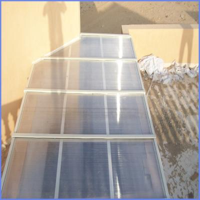 China Strong finished project polycarbonate sheet production in 2001 with fireproof certificate for sale