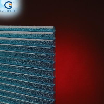 China 2mm/4mm/6mm/8mm/30mm Bayer strong polycarbonate crystal hollow sheet for roofing for skylight for sale