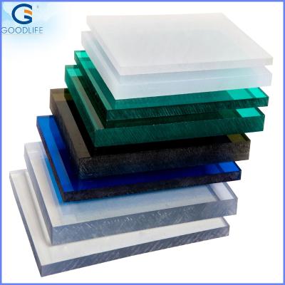 China UV-Protection Strong Building Materials Polycarbonate Stadium Roofing With PC Granule for sale