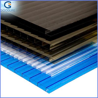 China ROSH Certificate Low Cost Strong Thickness 20mm 3 Layer Polycarbonate Sheet At Low Price for sale