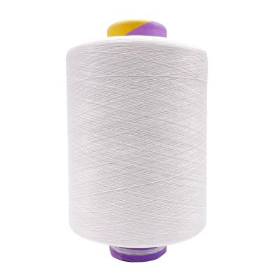 China Good Quality Anti-pilling RAW White Pre-consumer Recycle NYLON6 Yarn DTY 22D-70D SD for sale