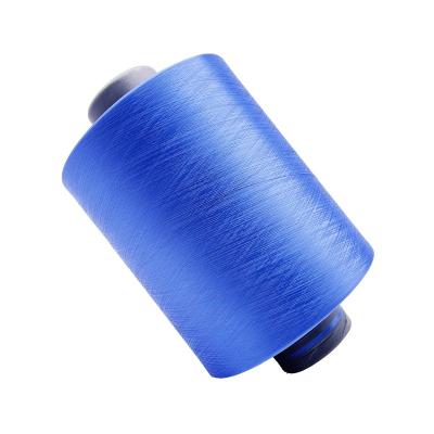 China Hot selling anti-pilling virgin product new and reuse dope dyed filament 20D-600D FDY color polyester yarns for sale