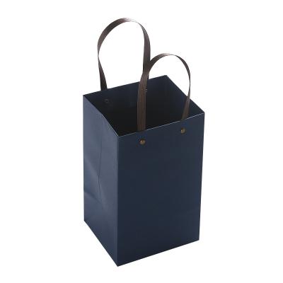 China Wholesale Disposable Manufacturing Paper Bags With Your Own Logo Kraft Paper Gift Bag With Custom Logo for sale