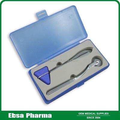 China PVC + Zinc Alloy Doctor Hammer Reflex Kit Gift Medical Professional for sale