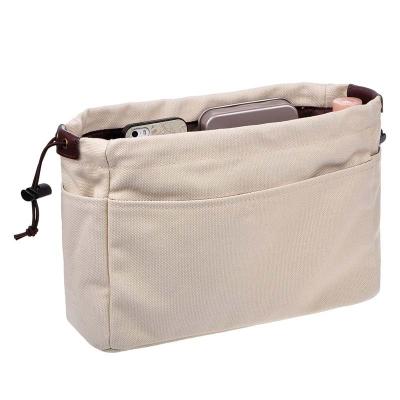 China Style Preppy Cross - New Canvas Body Bag Portable In-Bag Large Capacity Storage Inner Bag Multifunctional Organizing Friendly Cosmetic Storage for sale